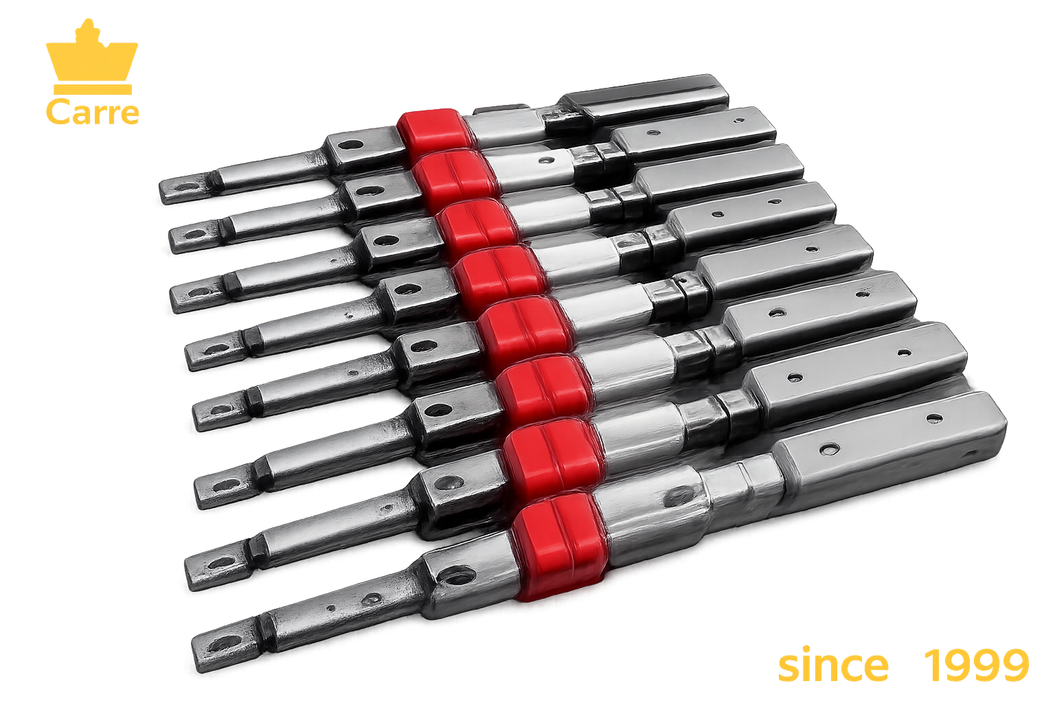 Axes broche avec valves de fermeture